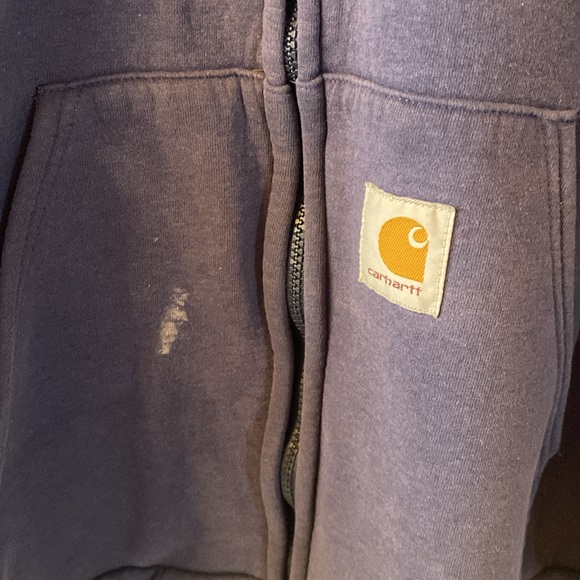 Men’s zip up hooded sweatshirt. Fuzzy lining. - Picture 3 of 9